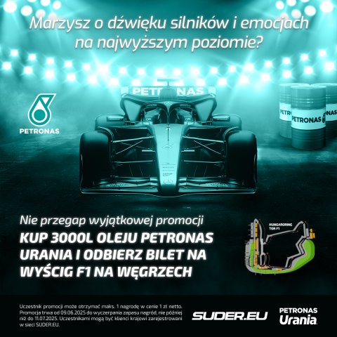 PROMOCJA F1 PETRONAS URANIA