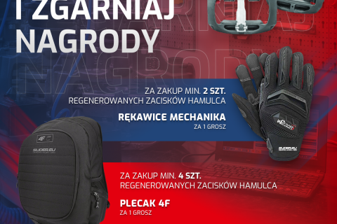 PROMOCJA REGENEROWANE ZACISKI HAMULCA