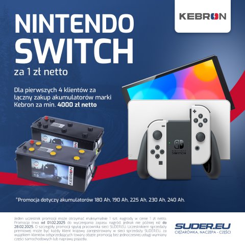 PROMOCJA KEBRON - KONSOLA 