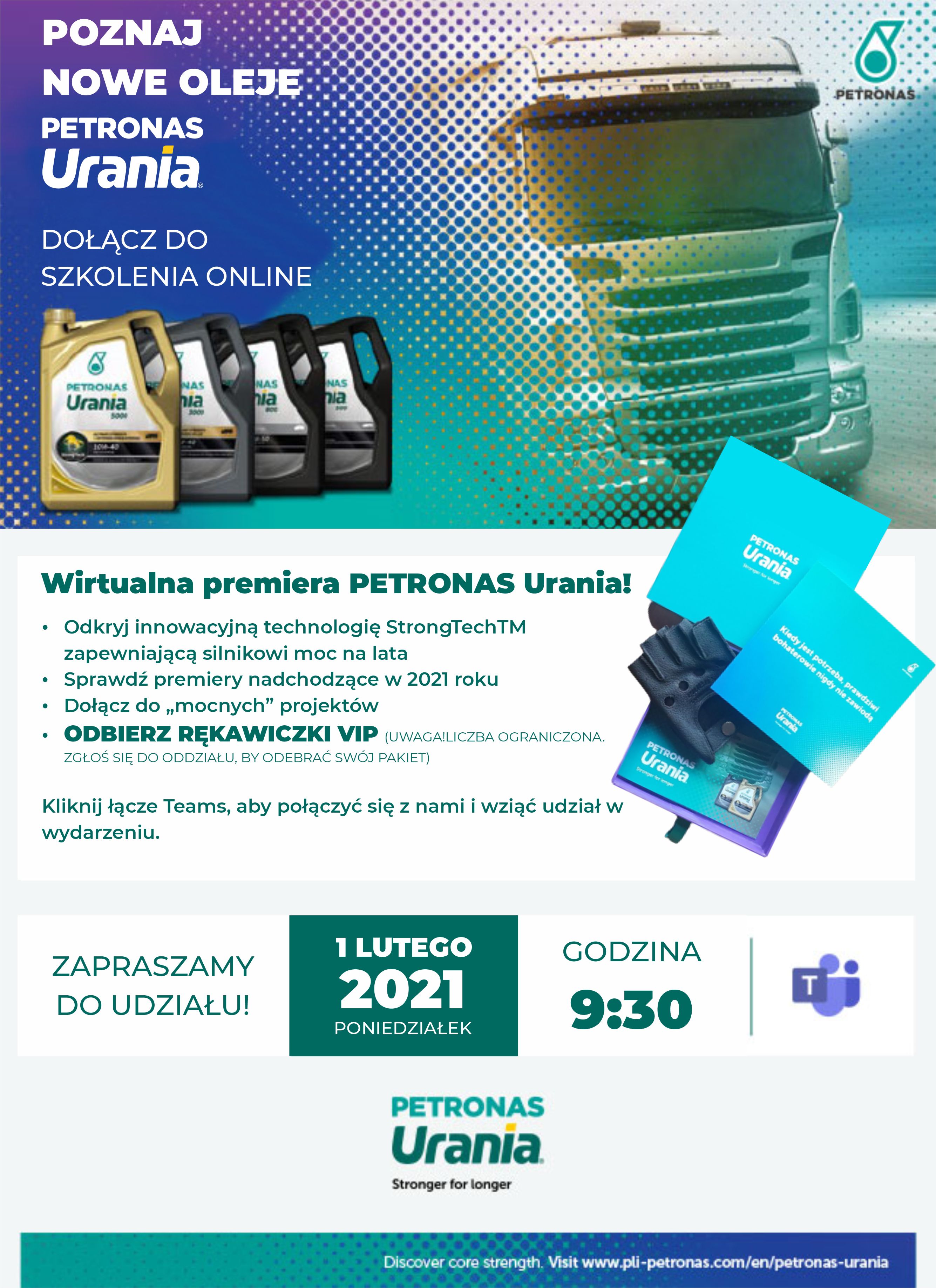 Petronas zaproszenie na szkolenie